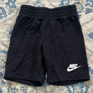 Nike Kids Navy Black Sweat Shorts